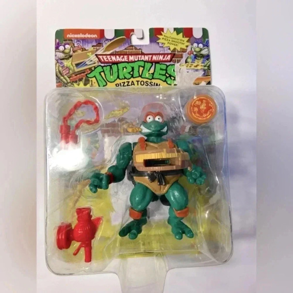 Teenage Mutant Ninja Turtles - Pizza Tossin’ Michelangelo - BNIB  🐢🍕 - Picture 5 of 7